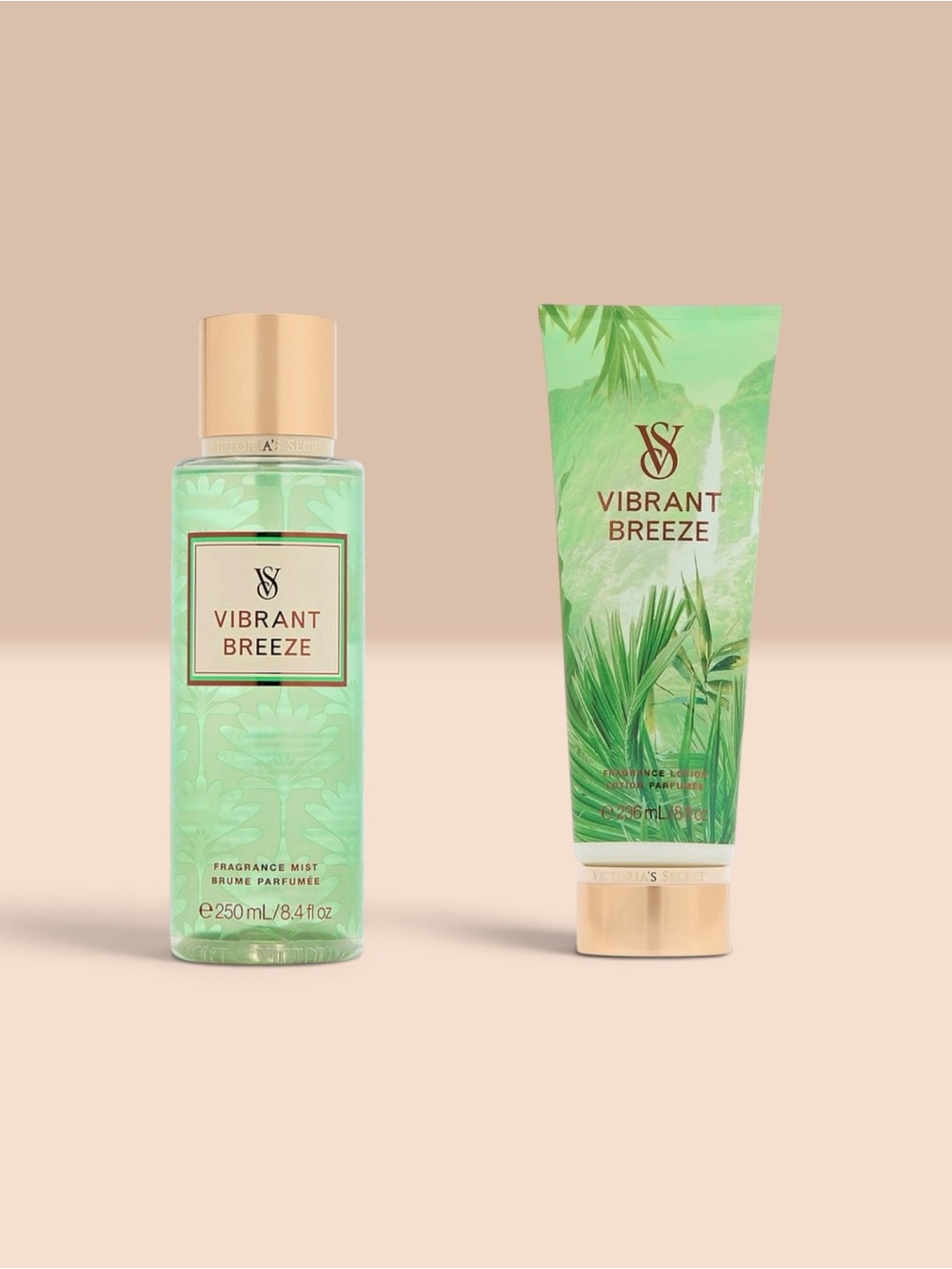 Victoria's Secret VIBRANT BREEZE Fragrance Mist and Lotion
